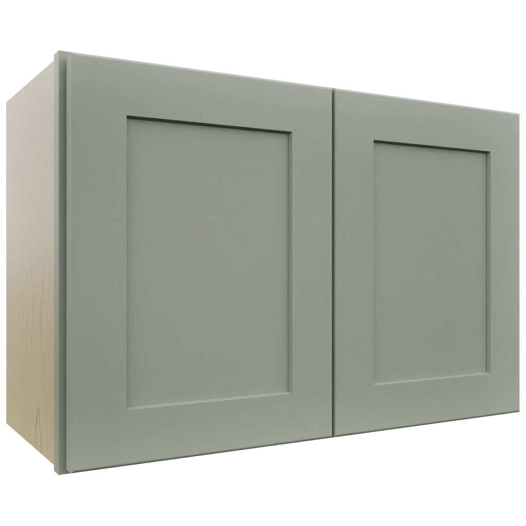 Fabuwood Galaxy Pistachio Green W2718 Wall Standard Cabinet, Front View