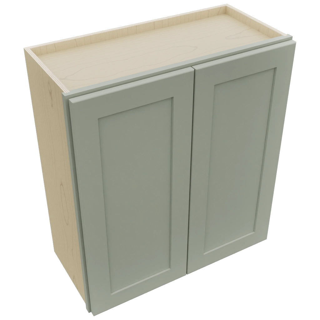 Fabuwood Galaxy Pistachio Green W2730 Wall Standard Cabinet, Top View