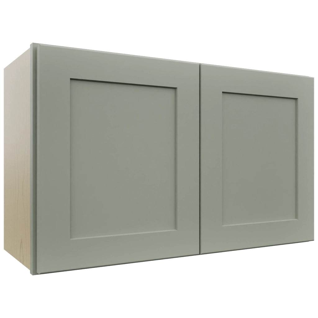Fabuwood Galaxy Pistachio Green W3018 Wall Standard Cabinet, Front View