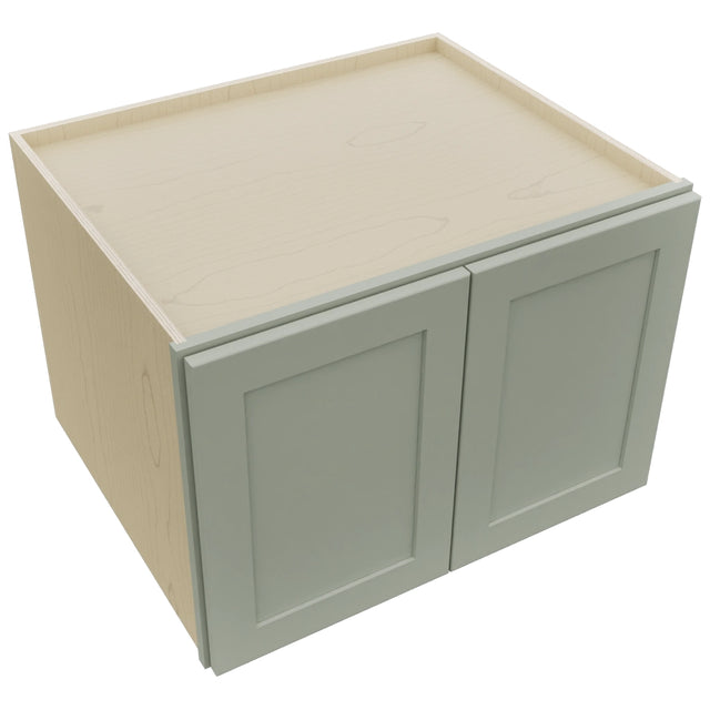 Fabuwood Galaxy Pistachio Green W302124 Wall Deep Cabinet, Top View