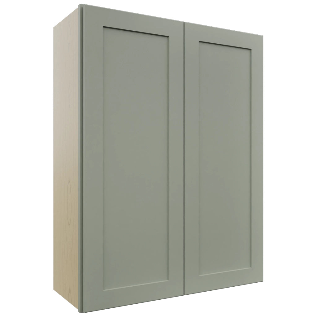 Fabuwood Galaxy Pistachio Green W3039 Wall Standard Cabinet, Front View