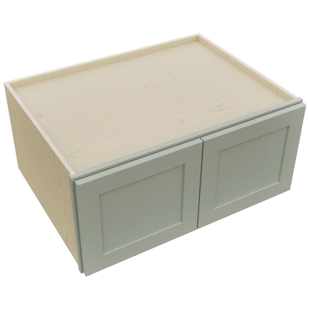 Fabuwood Galaxy Pistachio Green W331524 Wall Deep Cabinet, Top View
