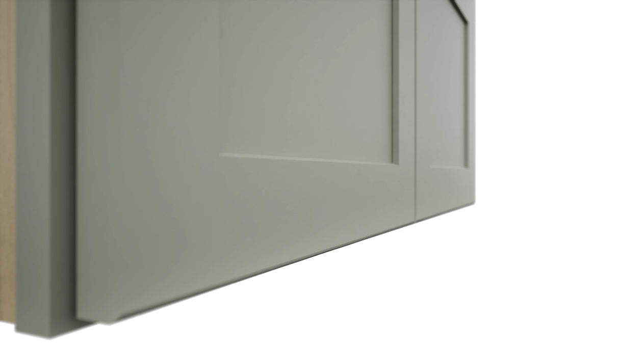 Fabuwood Galaxy Pistachio Green W331524 Wall Deep Cabinet, Detail View