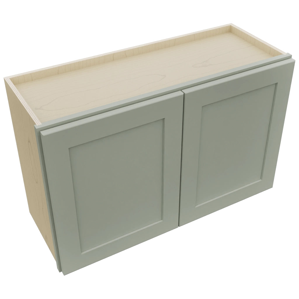 Fabuwood Galaxy Pistachio Green W3321 Wall Standard Cabinet, Top View