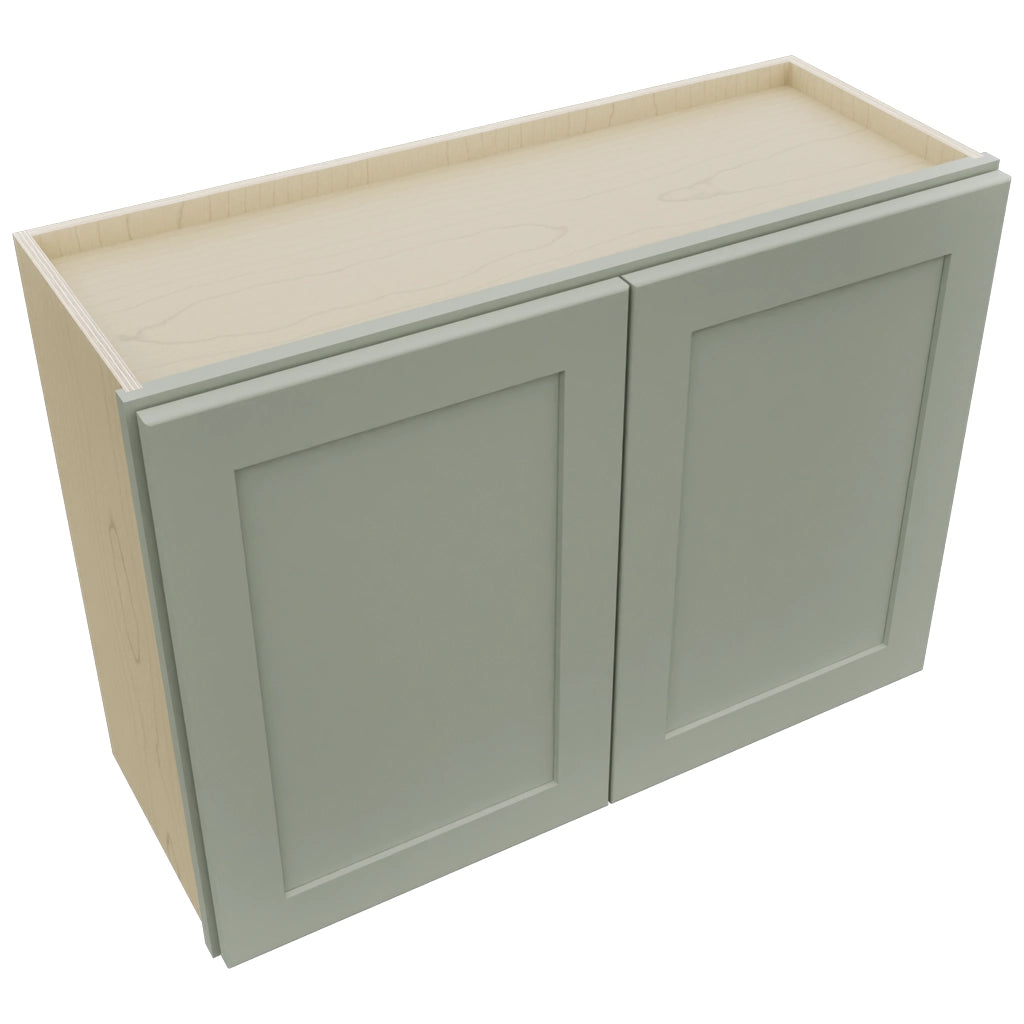 Fabuwood Galaxy Pistachio Green W3324 Wall Standard Cabinet, Top View