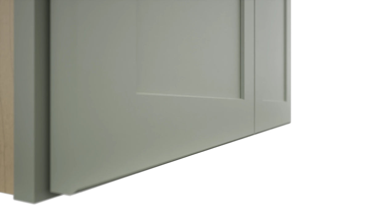 Fabuwood Galaxy Pistachio Green W3330 Wall Standard Cabinet, Detail View