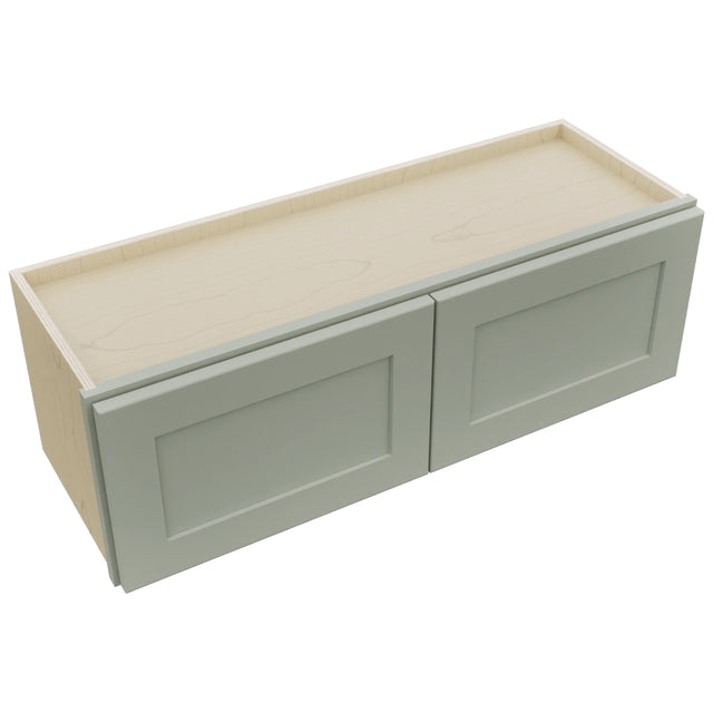 Fabuwood Galaxy Pistachio Green W3612 Wall Standard Cabinet, Top View