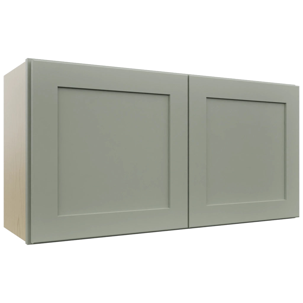 Fabuwood Galaxy Pistachio Green W3618 Wall Standard Cabinet, Front View
