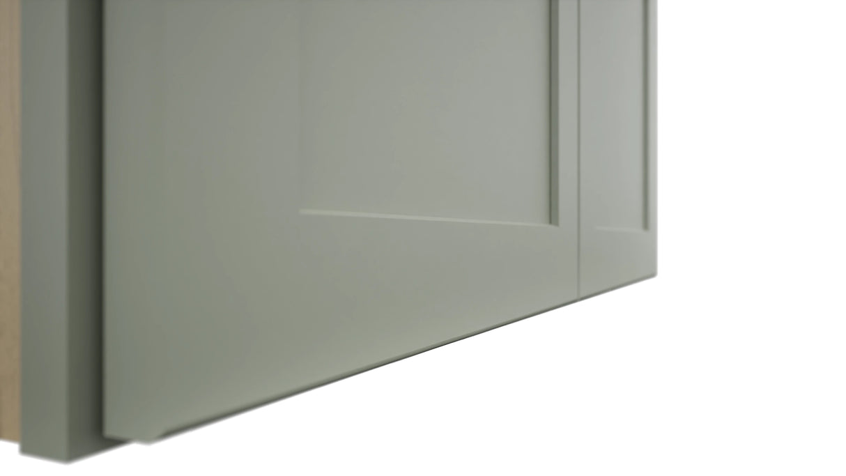 Fabuwood Galaxy Pistachio Green W361824 Wall Deep Cabinet, Detail View
