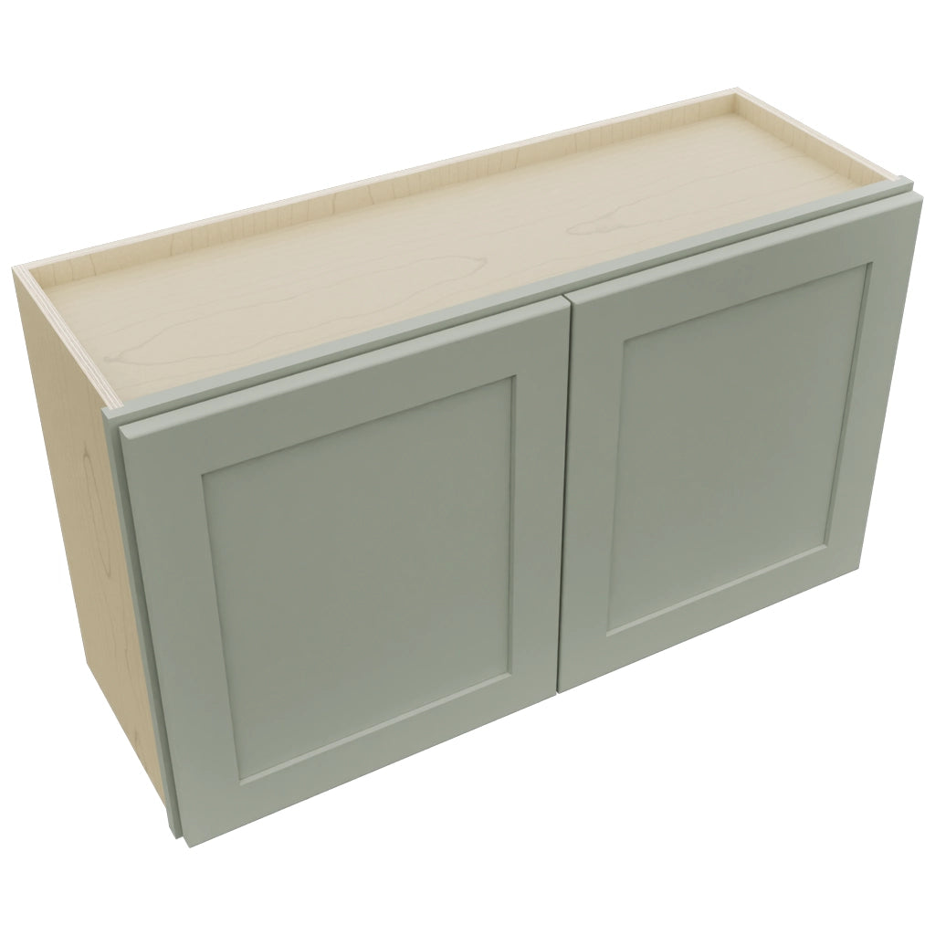 Fabuwood Galaxy Pistachio Green W3621 Wall Standard Cabinet, Top View
