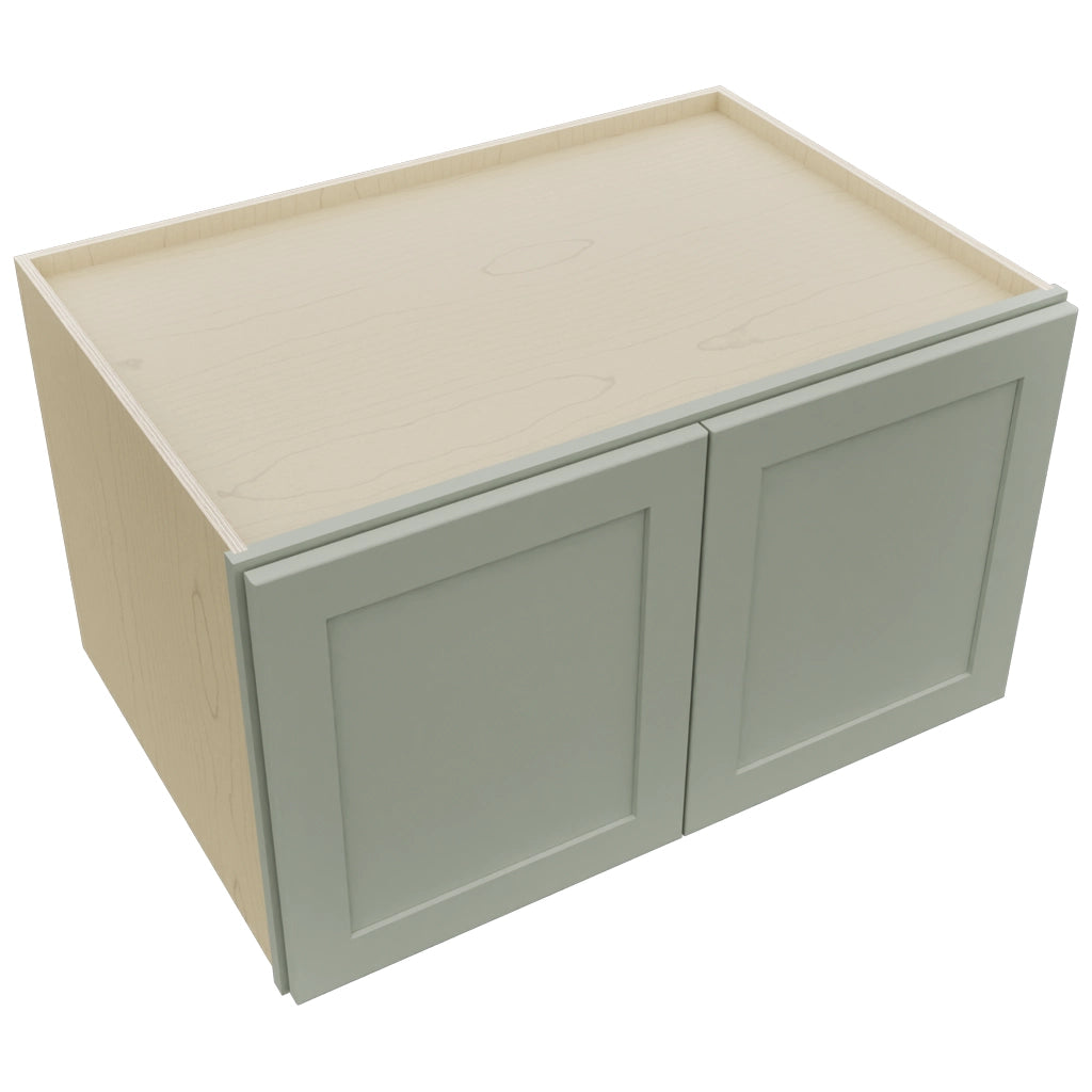 Fabuwood Galaxy Pistachio Green W362124 Wall Deep Cabinet, Top View