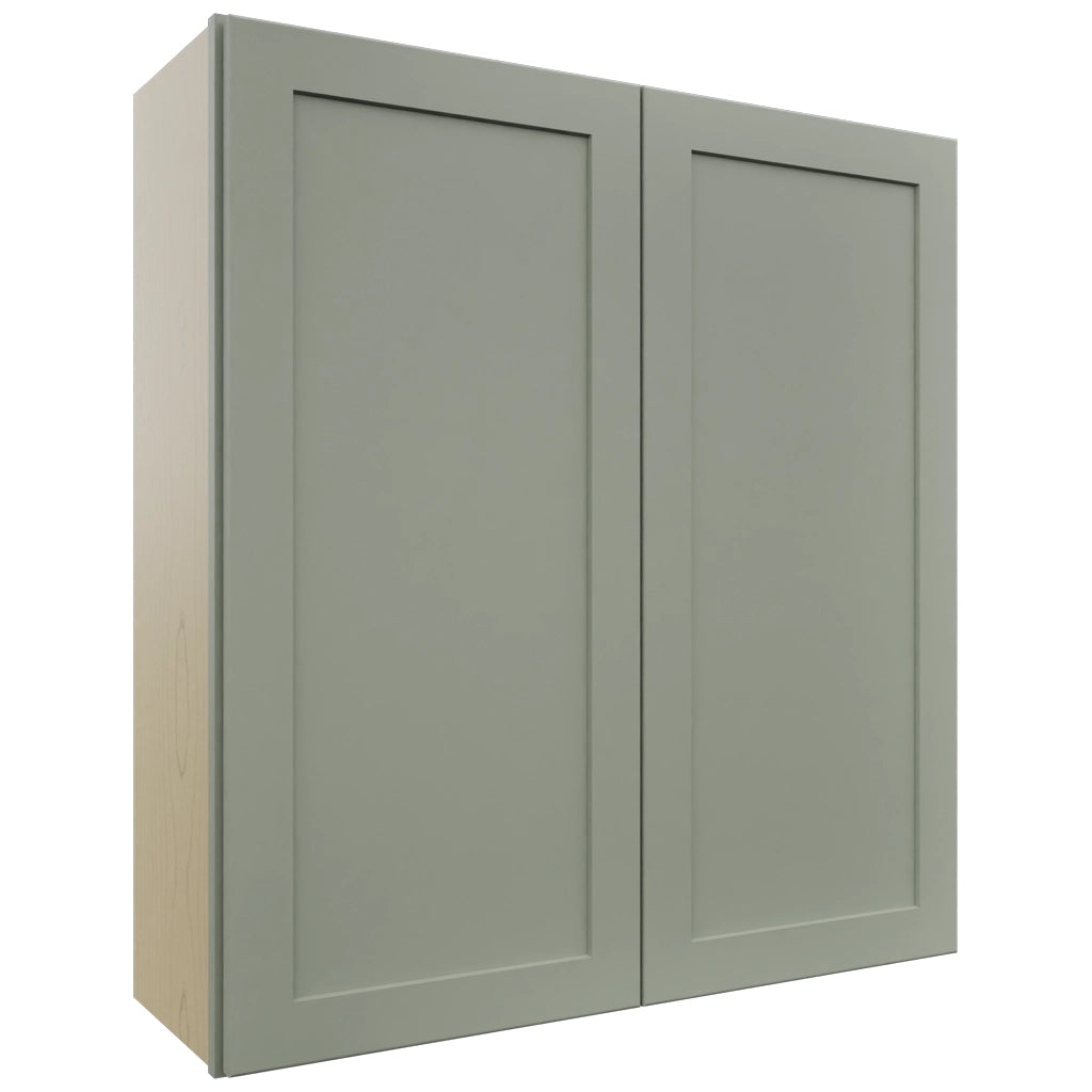 Fabuwood Galaxy Pistachio Green W3639 Wall Standard Cabinet, Front View