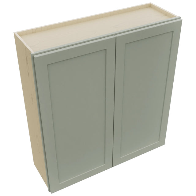 Fabuwood Galaxy Pistachio Green W3942 Wall Standard Cabinet, Top View
