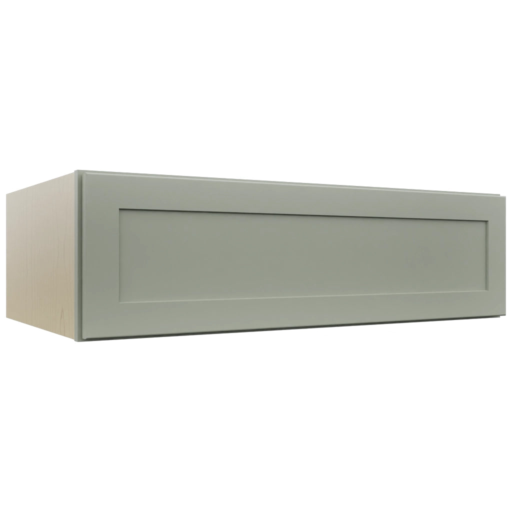 Fabuwood Galaxy Pistachio Green W421224LU Wall Deep Cabinet, Front View
