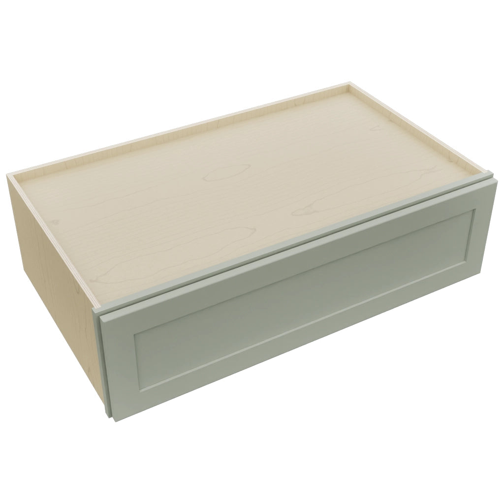 Fabuwood Galaxy Pistachio Green W421224LU Wall Deep Cabinet, Top View