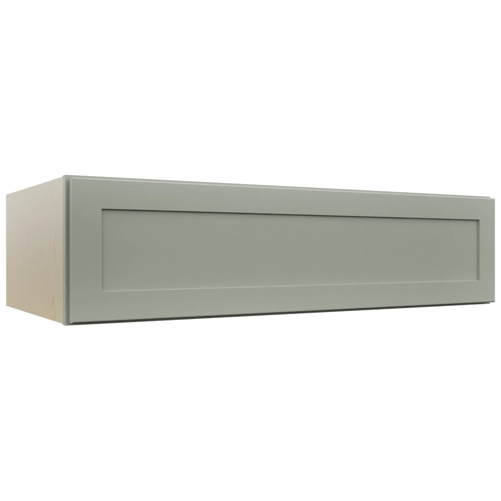 Fabuwood Galaxy Pistachio Green W481224LU Wall Deep Cabinet, Front View