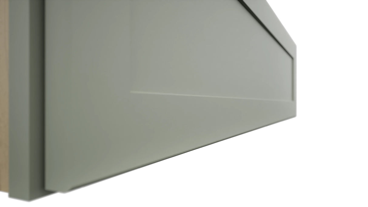 Fabuwood Galaxy Pistachio Green W481224LU Wall Deep Cabinet, Detail View
