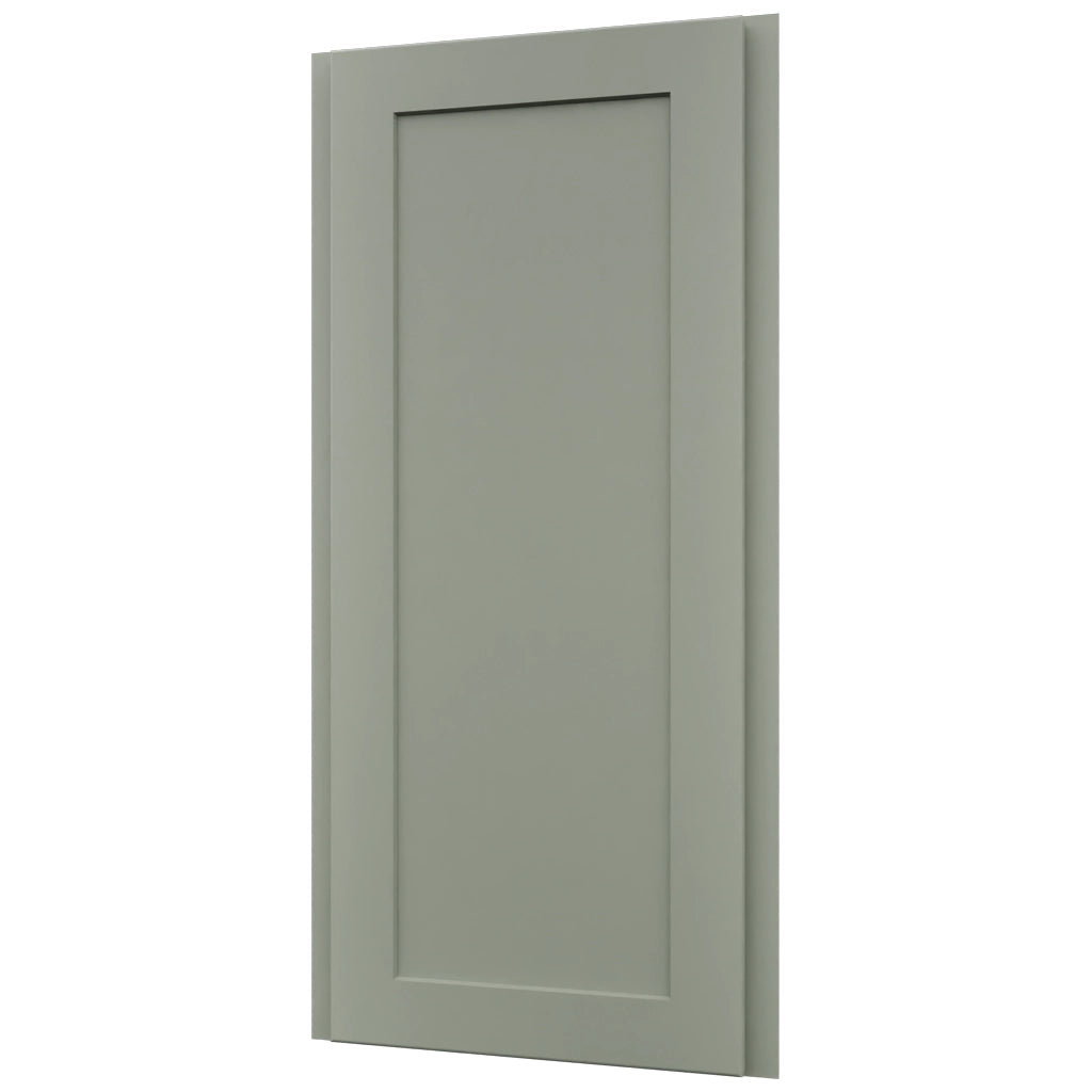 Fabuwood Galaxy Pistachio Green WAE1236 Wall Angle End Cabinet, Front View