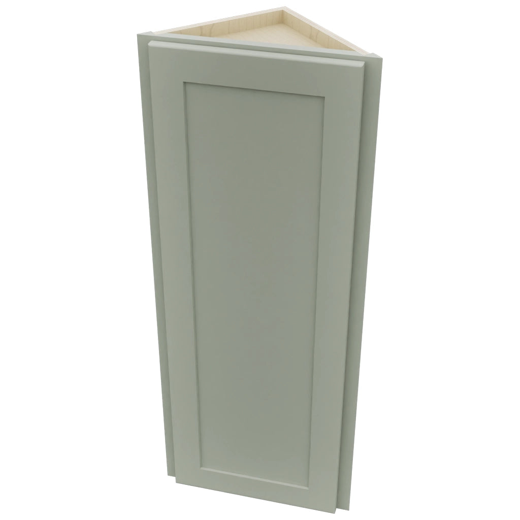 Fabuwood Galaxy Pistachio Green WAE1242 Wall Angle End Cabinet, Top View