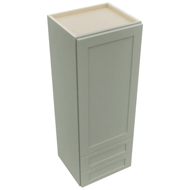 Fabuwood Galaxy Pistachio Green WD1848 Wall Drawer Cabinet, Top View