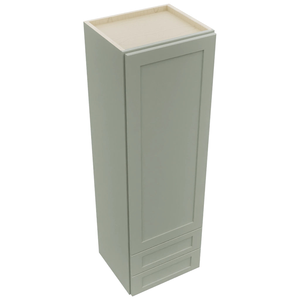 Fabuwood Galaxy Pistachio Green WD1857 Wall Drawer Cabinet, Top View