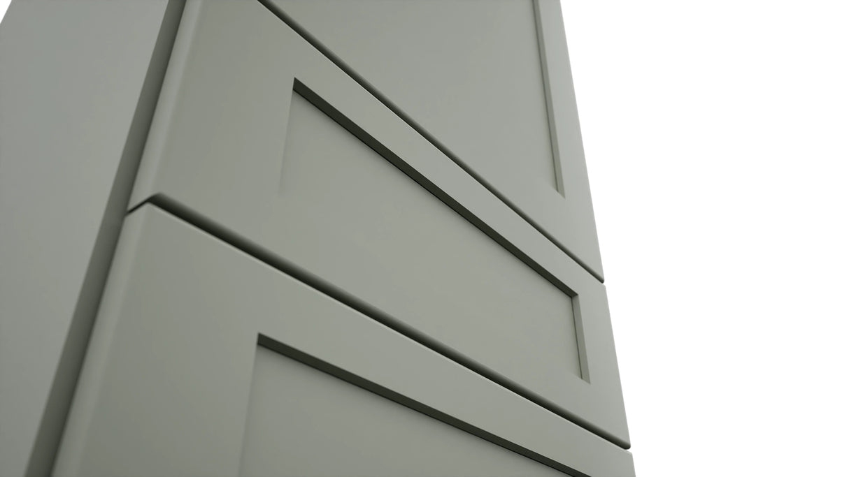 Fabuwood Galaxy Pistachio Green WD1860 Wall Drawer Cabinet, Detail View