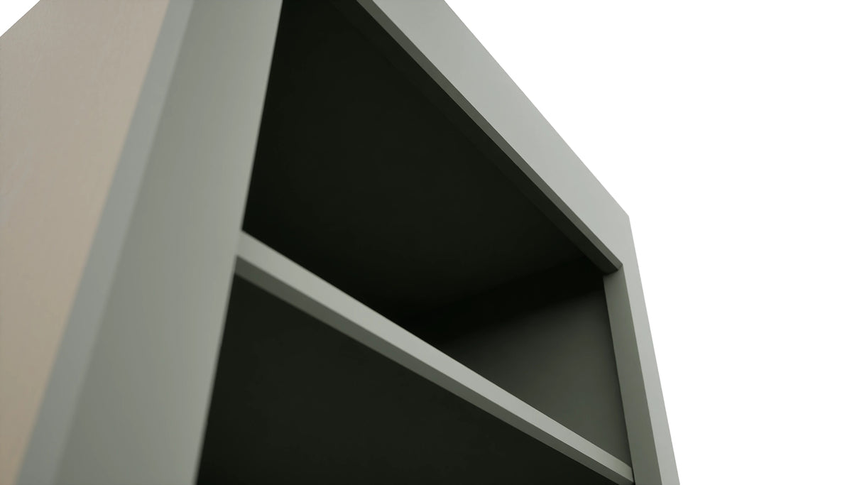 Fabuwood Galaxy Pistachio Green WOS1836 Wall Open Shelf, Detail View