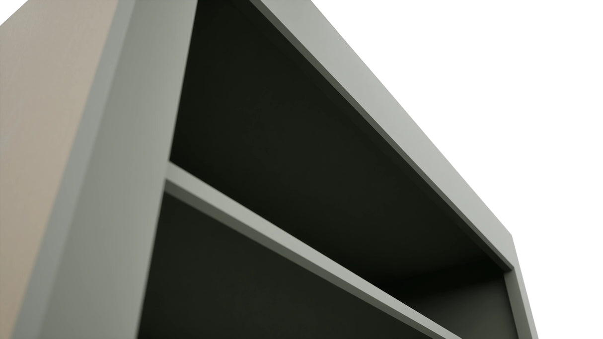 Fabuwood Galaxy Pistachio Green WOS3036 Wall Open Shelf, Detail View
