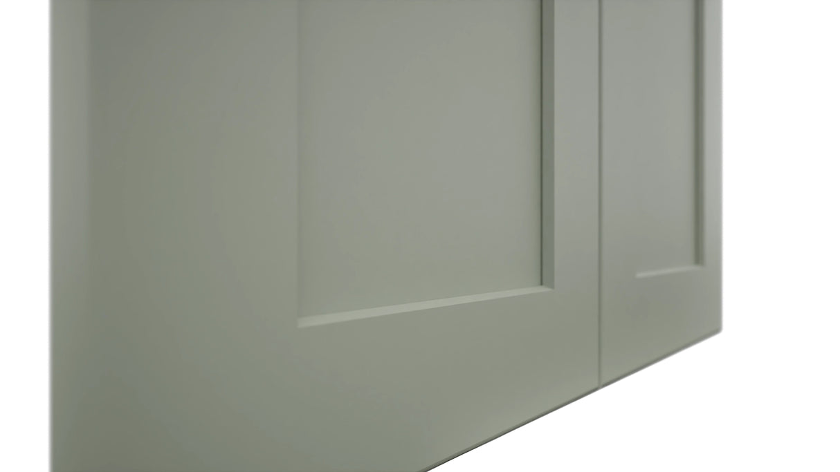 Fabuwood Galaxy Pistachio Green WP-T96 Panel, Detail View