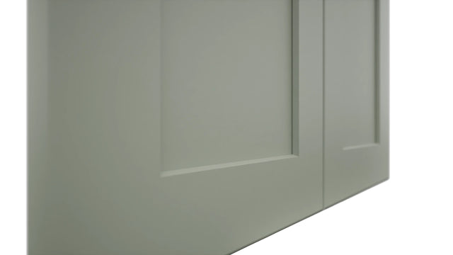 Fabuwood Galaxy Pistachio Green WP-W1524D Panel, Detail View