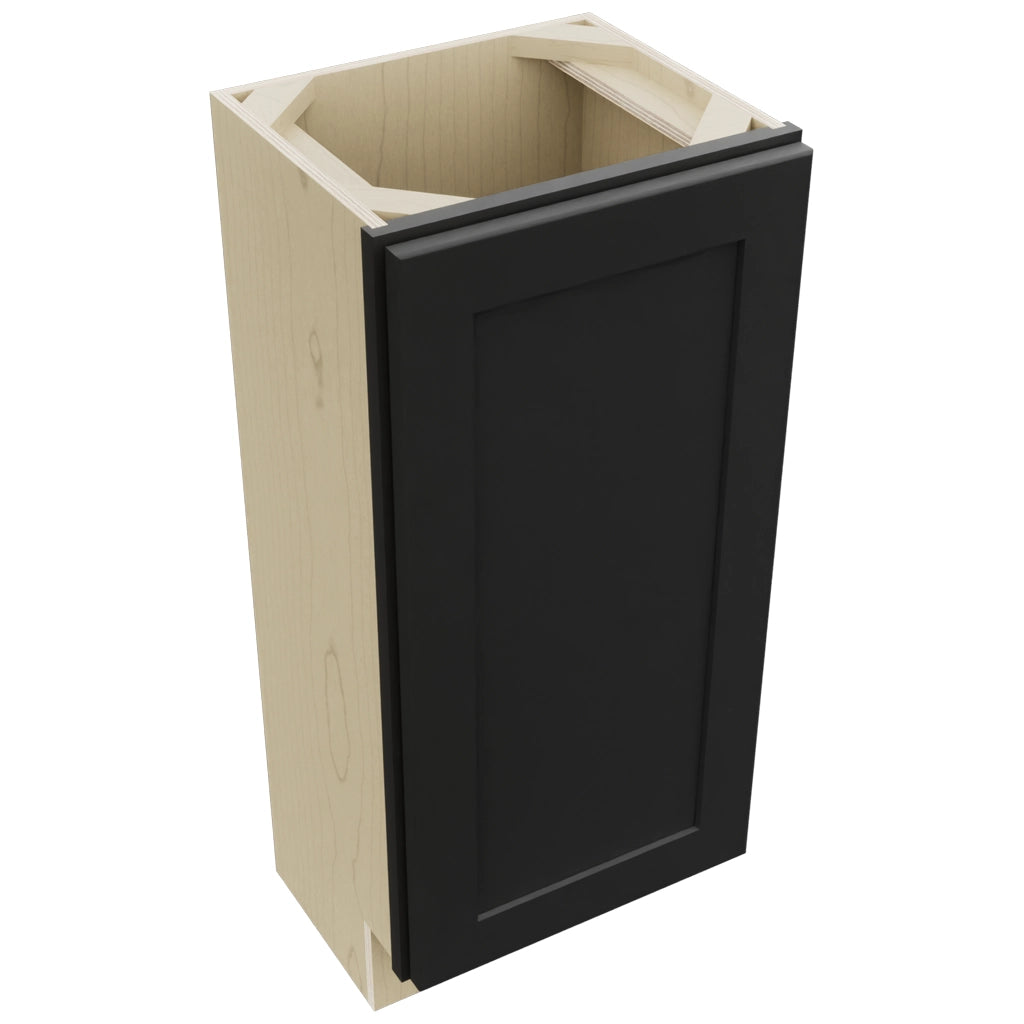 Fabuwood Galaxy Pitch Black B15FD-12D Base Full Door Cabinet, Top View