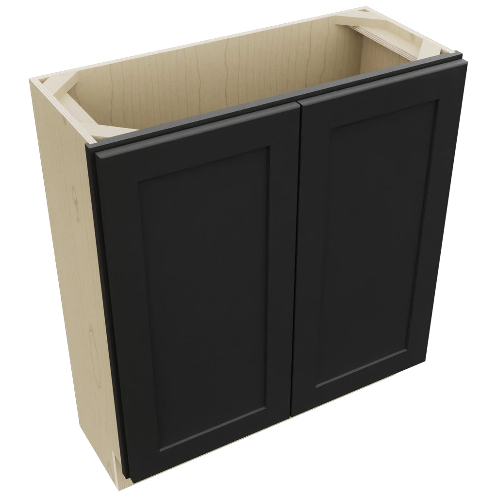 Fabuwood Galaxy Pitch Black B30FD-12D Base Full Door Cabinet, Top View