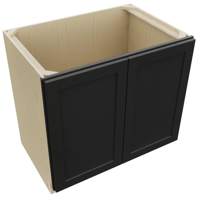 Fabuwood Galaxy Pitch Black B36FD Base Full Door Cabinet, Top View