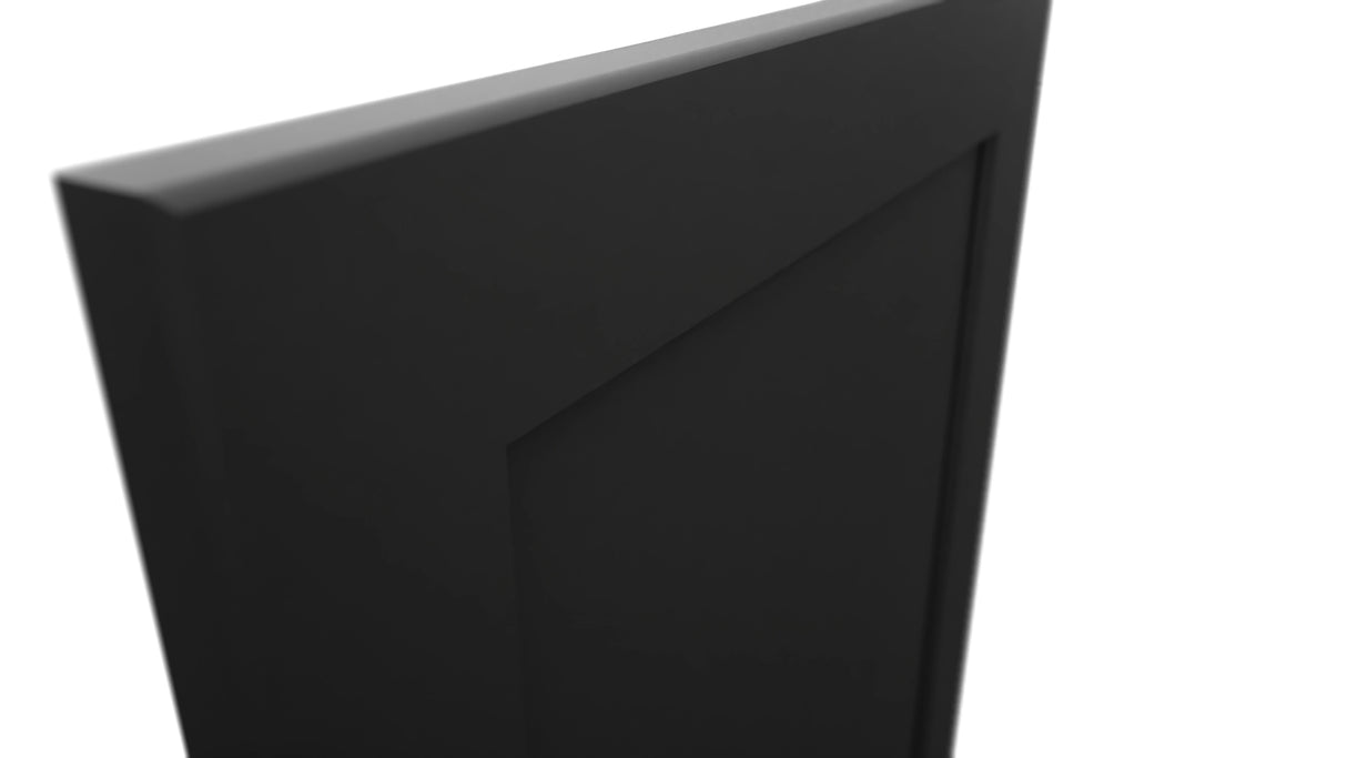 Fabuwood Galaxy Pitch Black DD W1830 DOOR Panel, Detail View