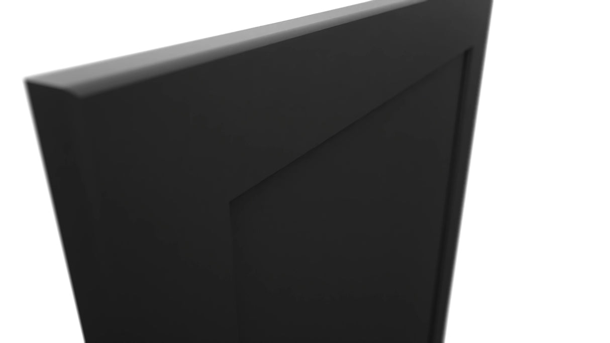 Fabuwood Galaxy Pitch Black DD W2130 DOOR Panel, Detail View