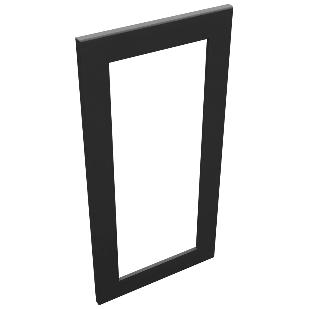Fabuwood Galaxy Pitch Black DS DFG1530 Wall Prepped Door, Top View