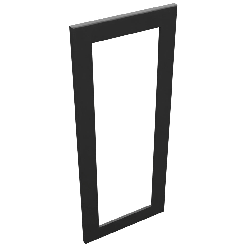 Fabuwood Galaxy Pitch Black DS DFG1536 Wall Prepped Door, Top View