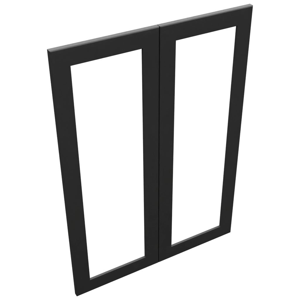 Fabuwood Galaxy Pitch Black DS DFG3042 Wall Prepped Door, Top View