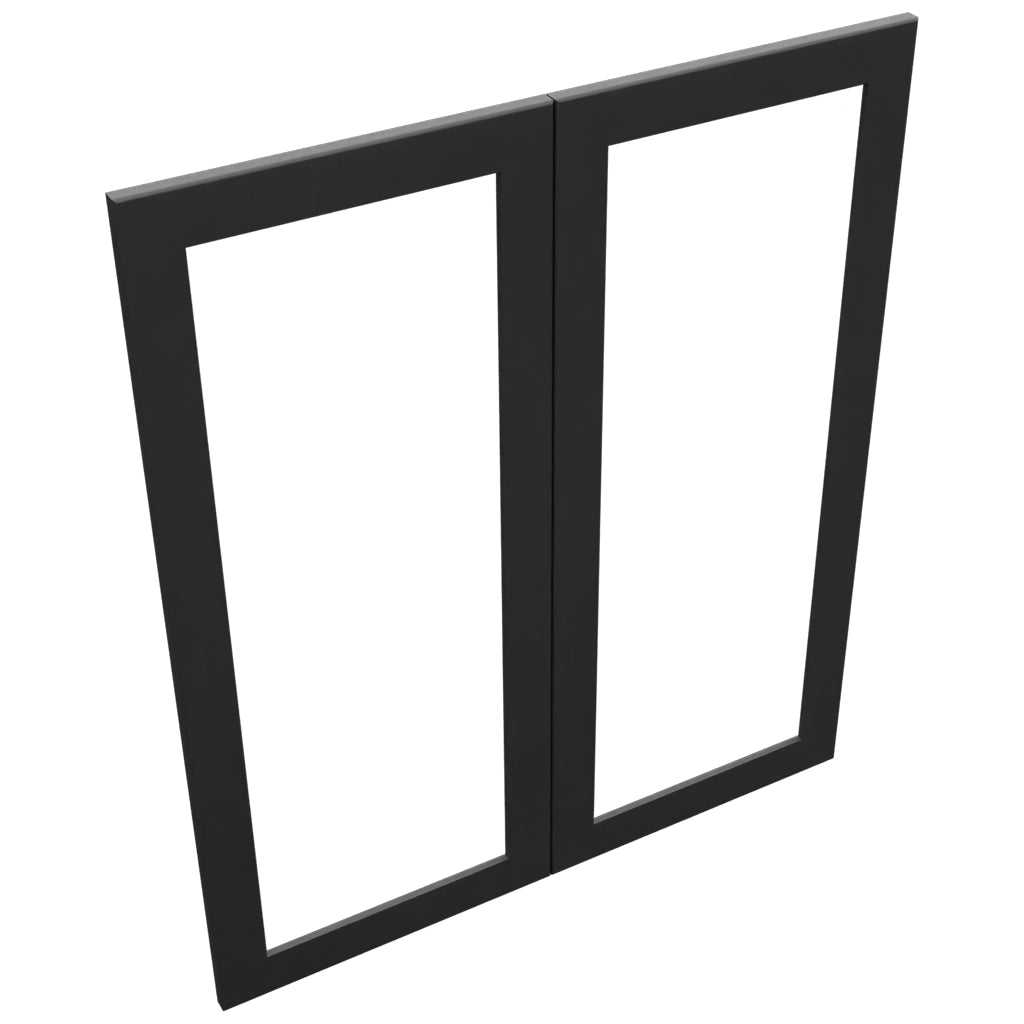 Fabuwood Galaxy Pitch Black DS DFG3642 Wall Prepped Door, Top View