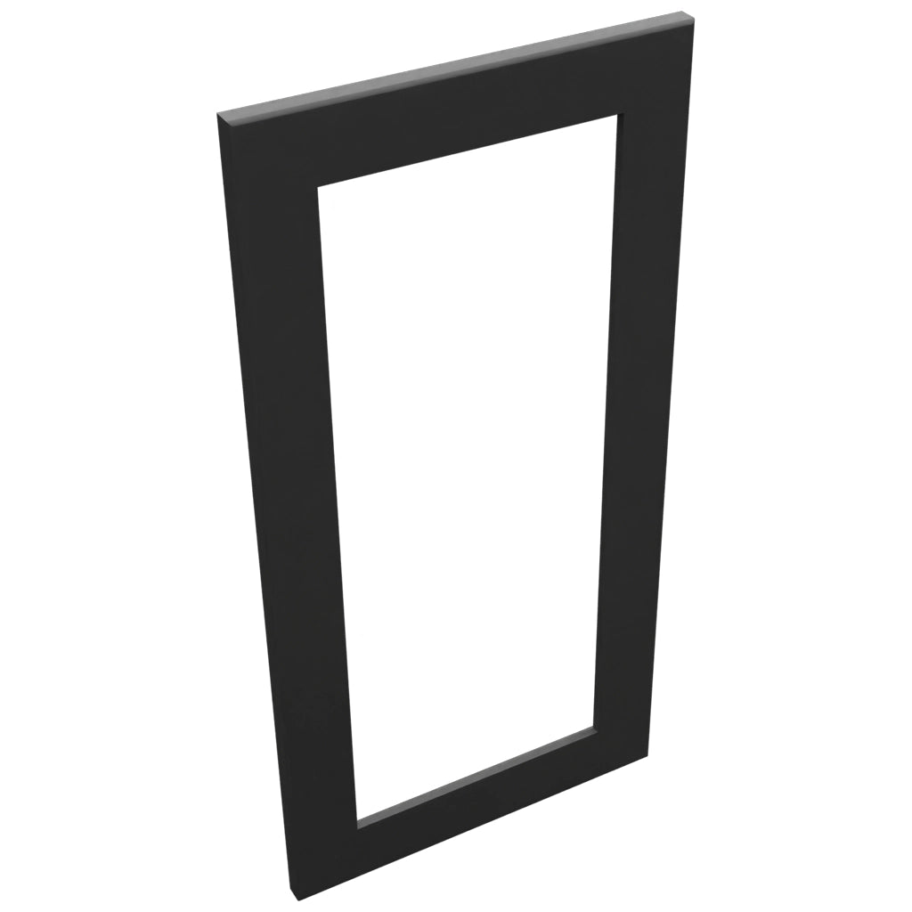 Fabuwood Galaxy Pitch Black DS DFGD2430 Wall Prepped Door, Top View
