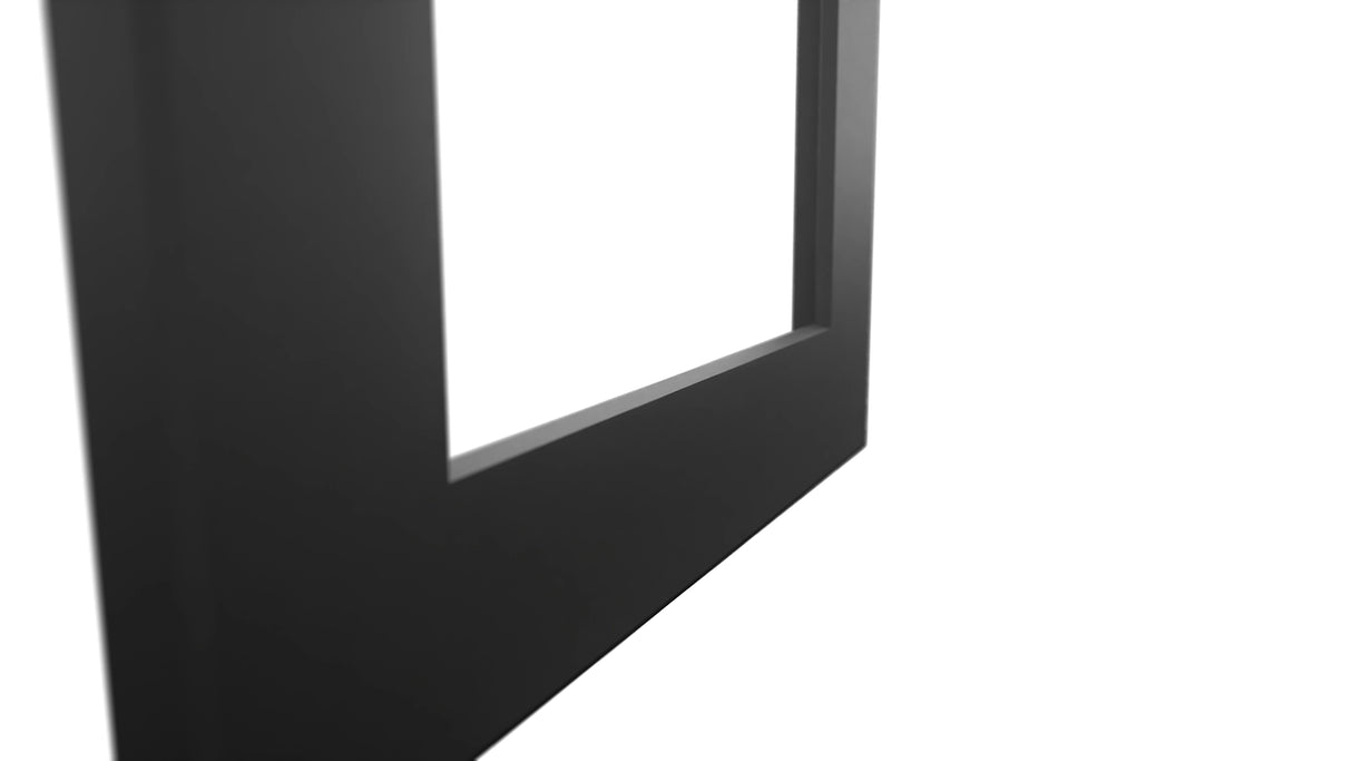 Fabuwood Galaxy Pitch Black DS DFGD2442 Wall Prepped Door, Detail View