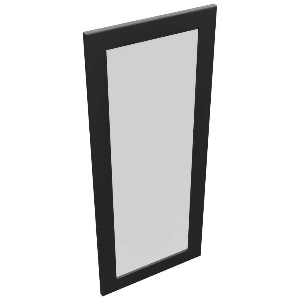 Fabuwood Galaxy Pitch Black DS GDW1842 Wall Glass Door, Top View