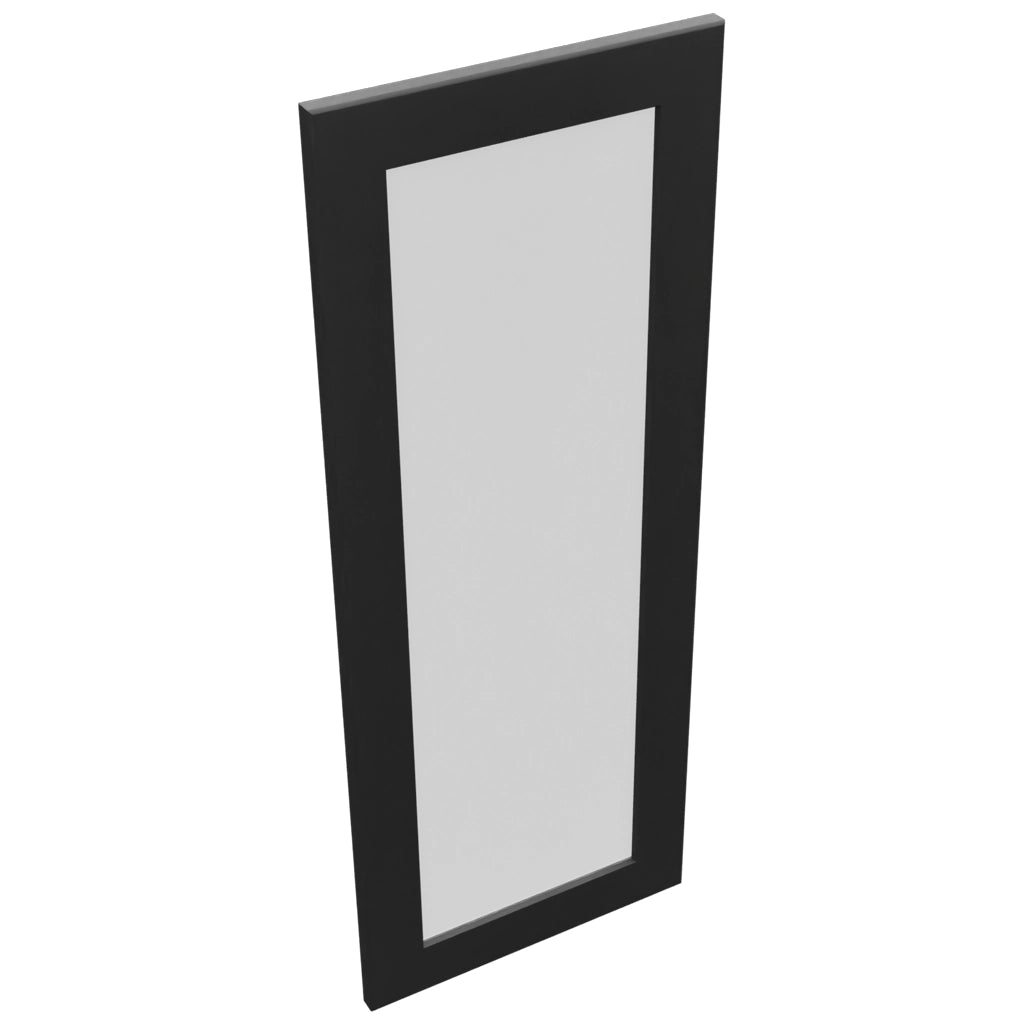Fabuwood Galaxy Pitch Black DS GDWDC2439 Wall Glass Door, Top View
