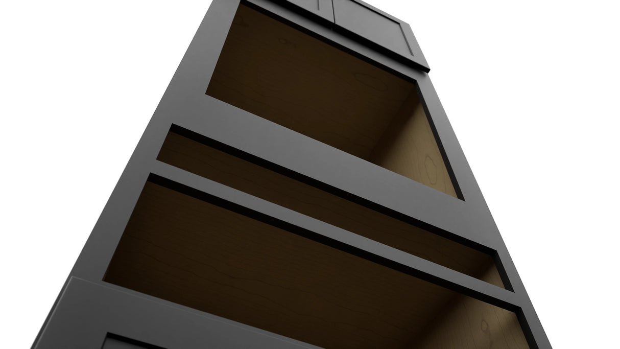 Fabuwood Galaxy Pitch Black OC3393D Tall Oven Cabinet Double, Detail View