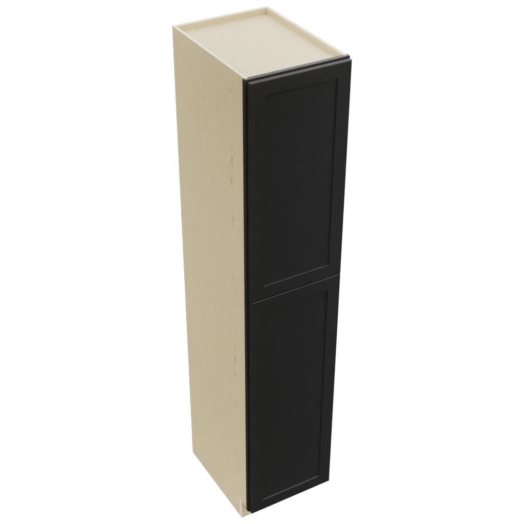 Fabuwood Galaxy Pitch Black TP182493 Tall Pantry Cabinet, Top View