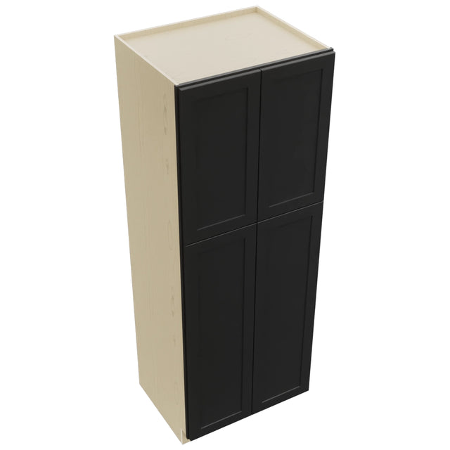 Fabuwood Galaxy Pitch Black TP302484 Tall Pantry Cabinet, Top View