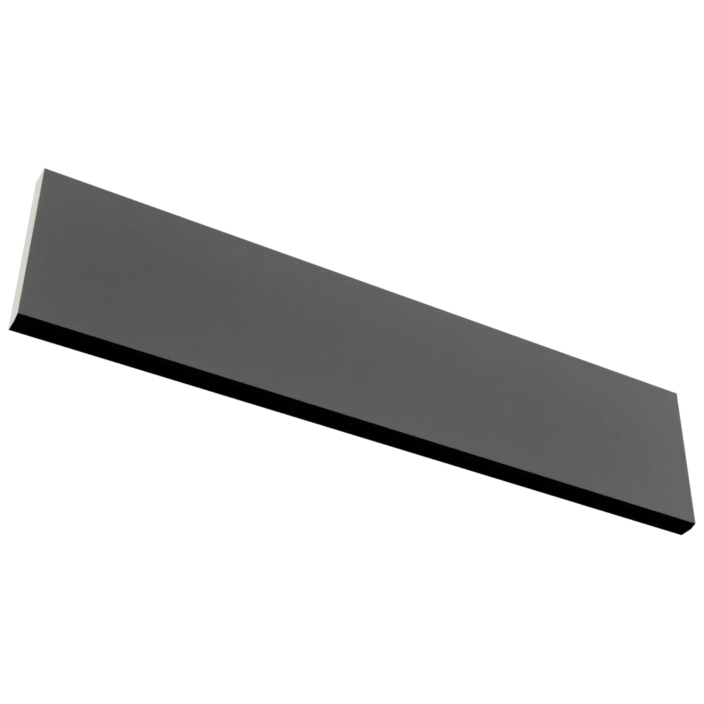 Fabuwood Galaxy Pitch Black VST96 Wall Valance, Top View