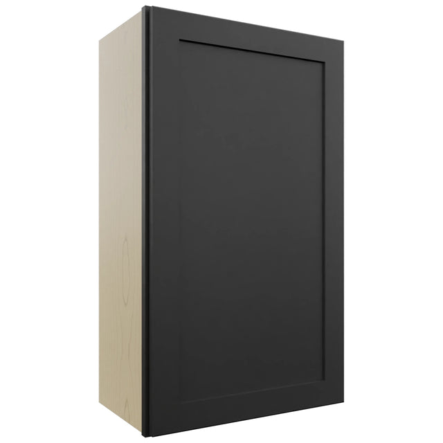 Fabuwood Galaxy Pitch Black W2136 Wall Standard Cabinet, Front View