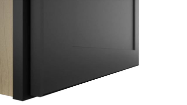 Fabuwood Galaxy Pitch Black W2136 Wall Standard Cabinet, Detail View