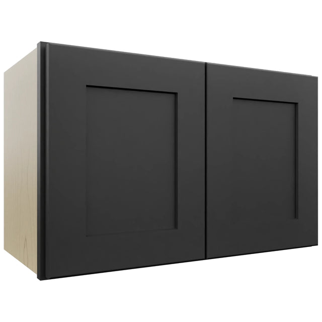 Fabuwood Galaxy Pitch Black W2415 Wall Standard Cabinet, Front View